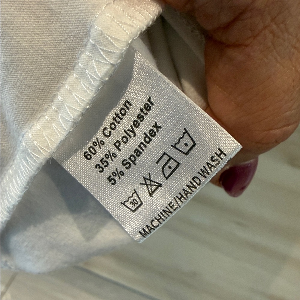 White Graphic Tee with Cherry Design - Picture 6 of 9